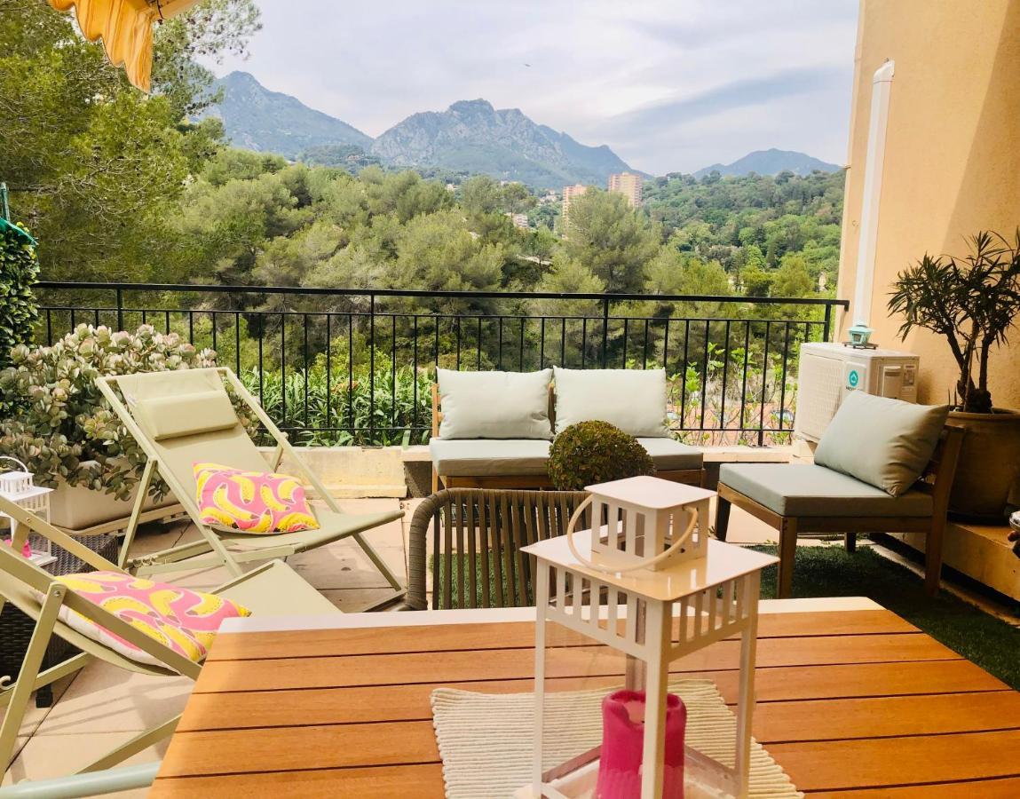 Mon Appart Avec Terrasse Et Piscine Roquebrune-Cap-Martin Kültér fotó