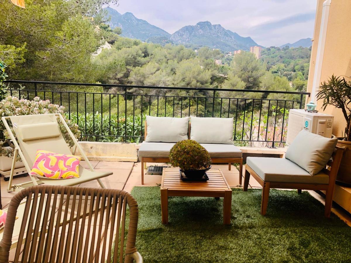 Mon Appart Avec Terrasse Et Piscine Roquebrune-Cap-Martin Kültér fotó