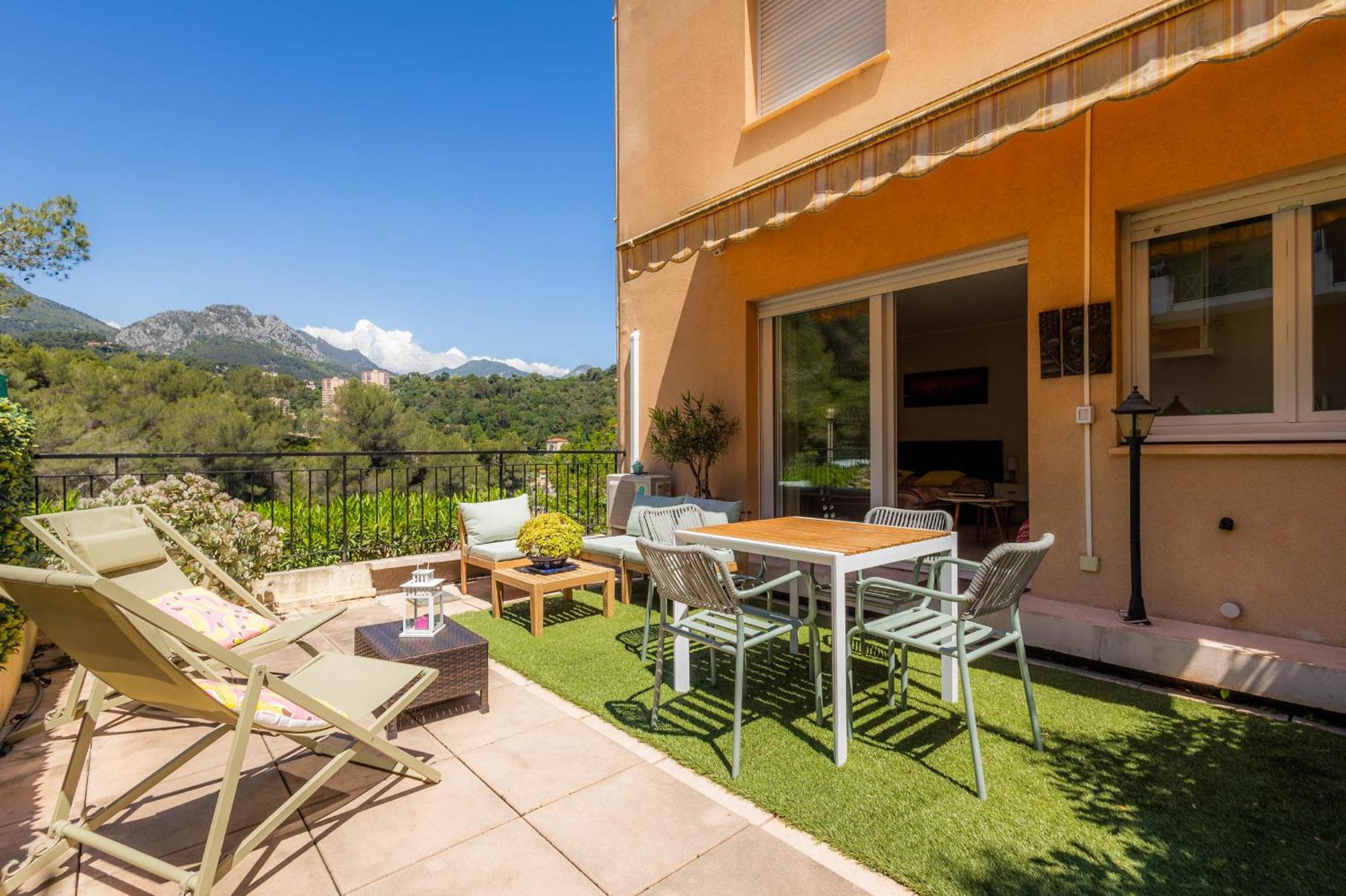 Mon Appart Avec Terrasse Et Piscine Roquebrune-Cap-Martin Kültér fotó
